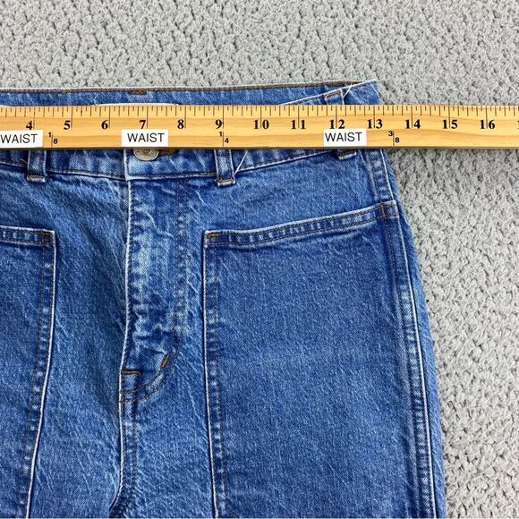 Madewell The '90s Straight Utility Women's High Rise Jeans  |   Size:  26 - Picture 10 of 16